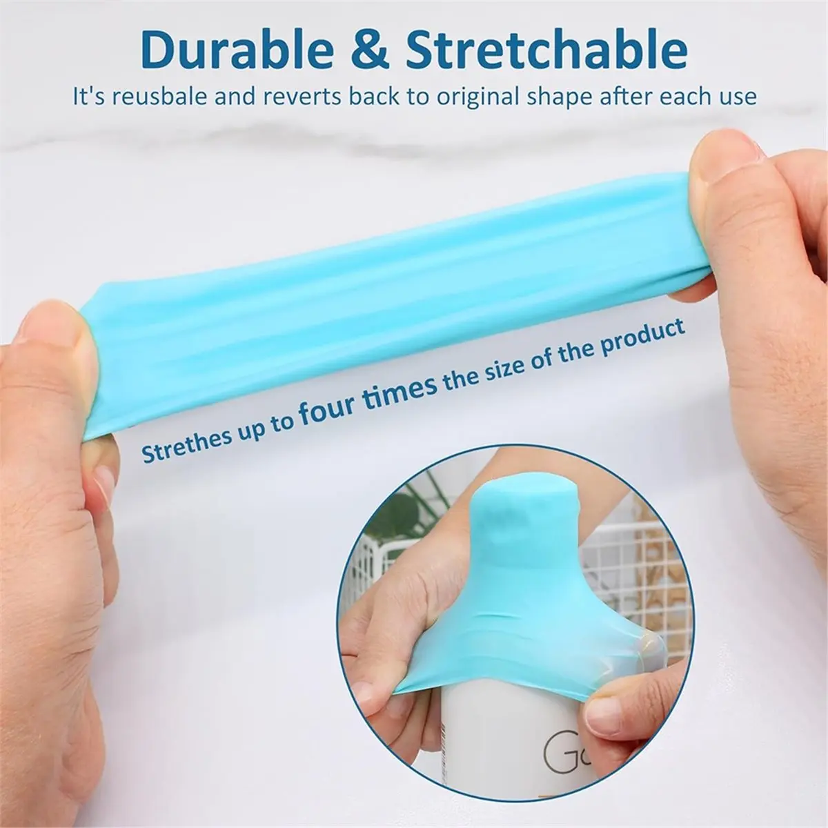 10pcs Silicone Bottle Covers,Travel Essential for Women, Luggage Travel Size Toiletries,Elastic Sleeve for Leak Proofing