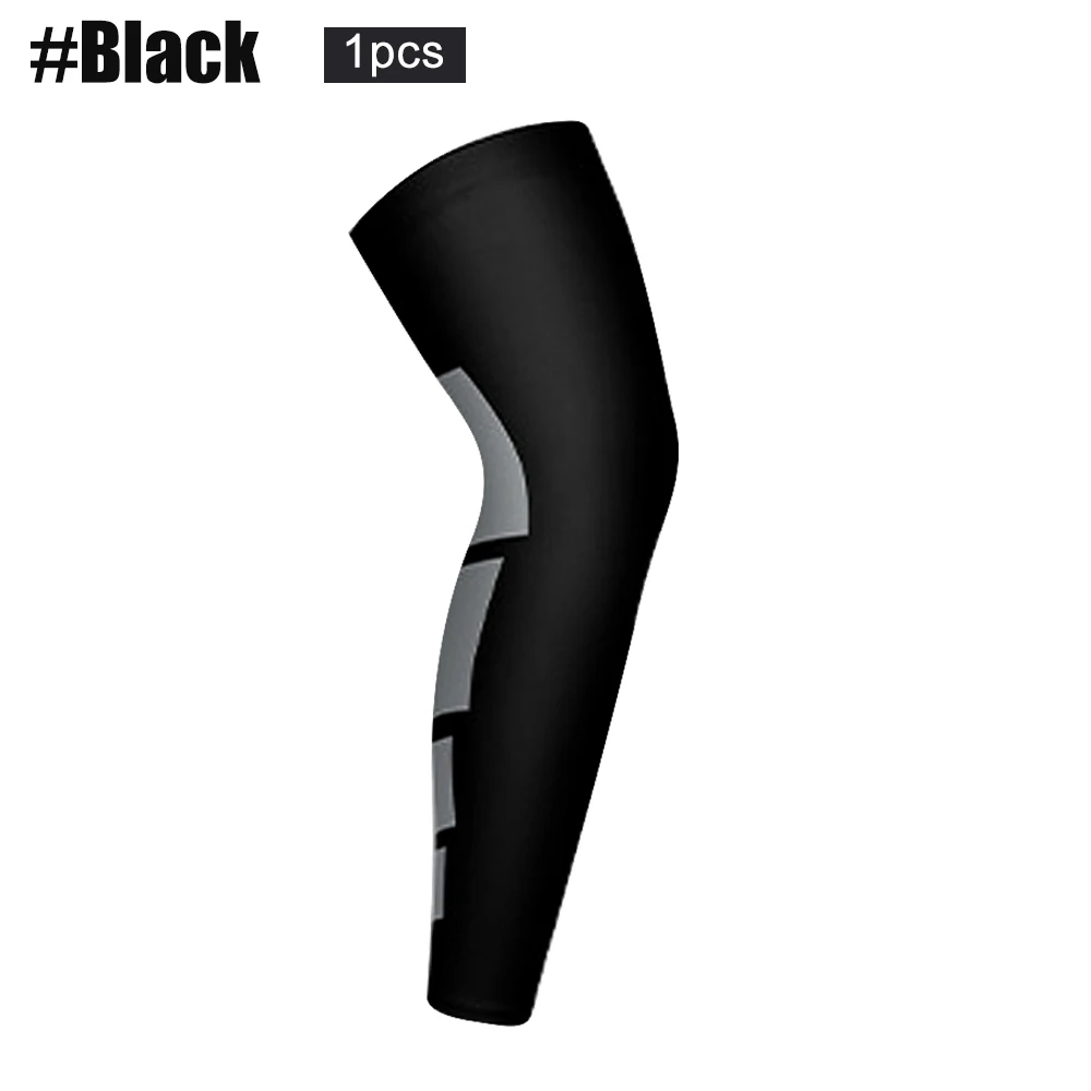 1 Paire Genouillères de Compression Longue Support Soutien Genou Sport Antichoc Collants Chaud