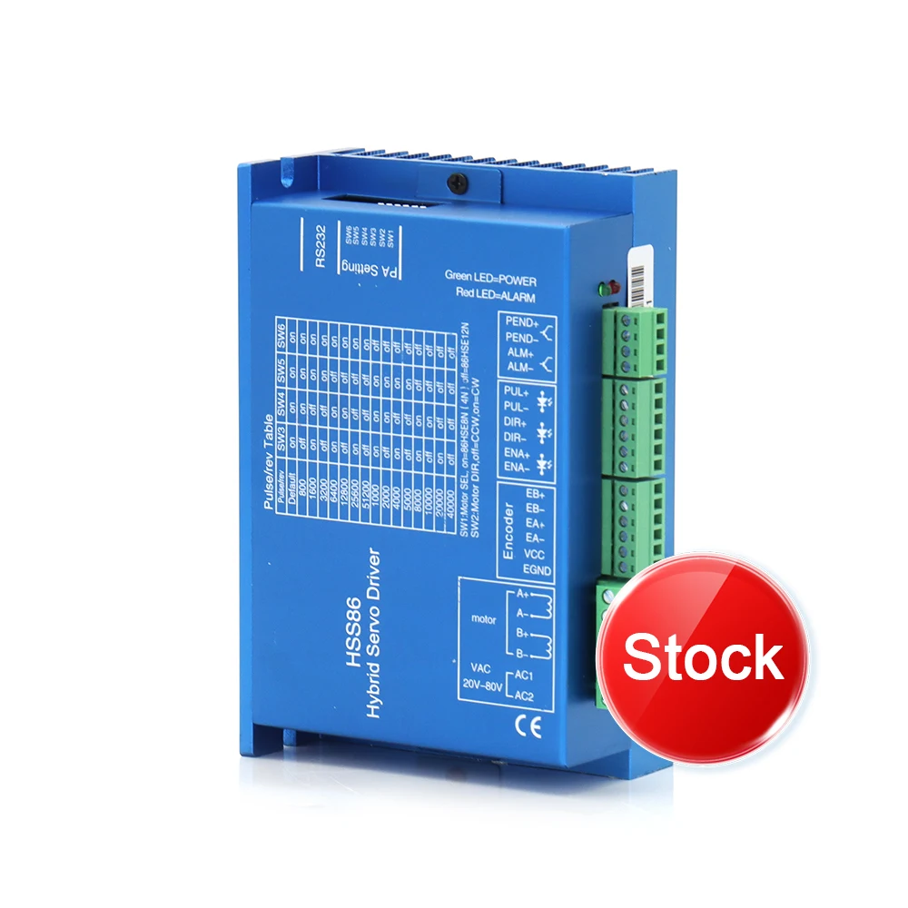 WaveTopSign Stock JSS Hybrid Servo Driver HSS86
