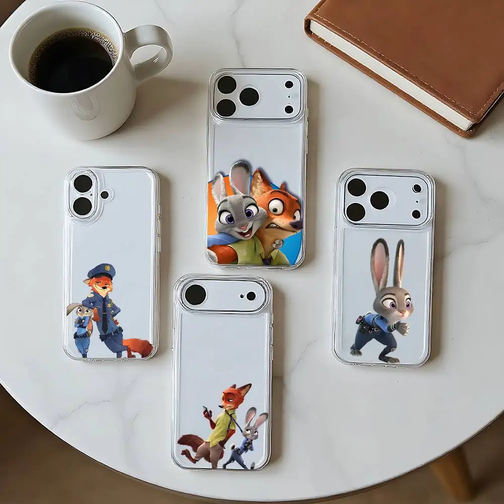 Funda de Silicona Mate Antigolpes Z-Zoo-to-pia para iPhone 17 16 15 11 13 14 Pro Max Plus 12 Mini