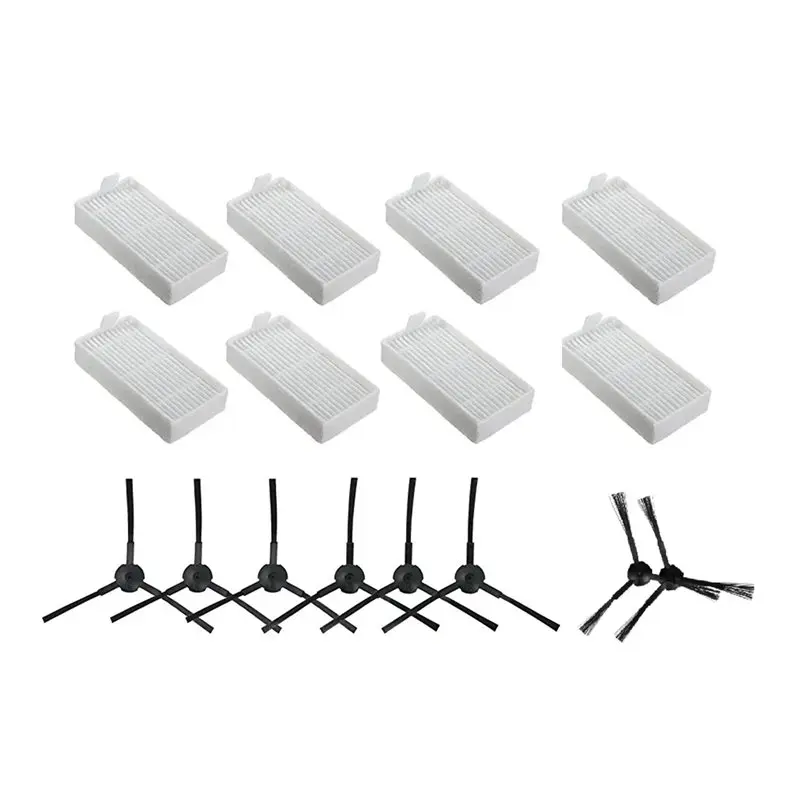 

B90B-16 Pcs For MEDION MD19900/ILIFE V2 Sweeping Machine Accessories Side Brush Filter