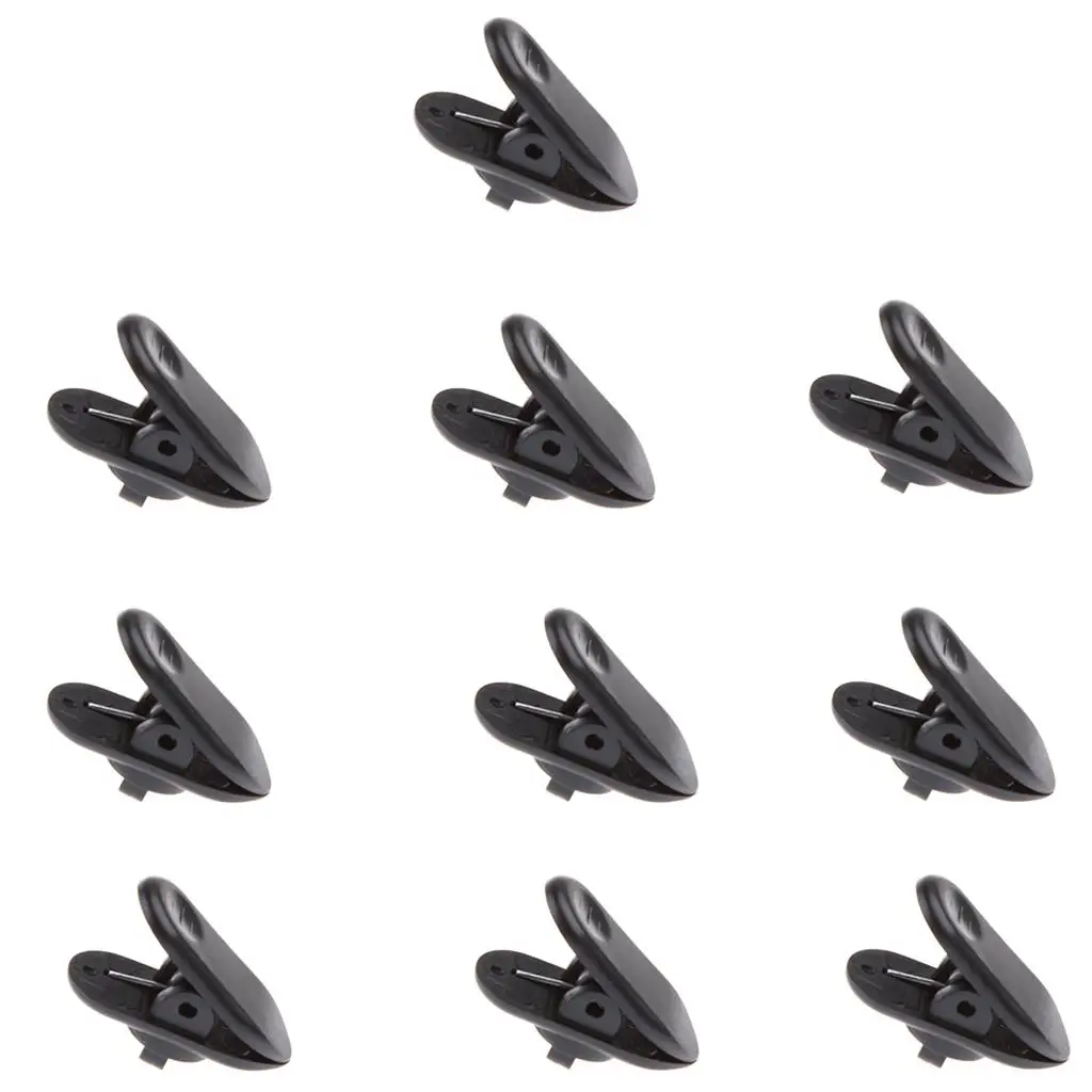 10 Pcs. Headphones Cable Holder Cable Clamp Cable clip and clamp for Headset Mic