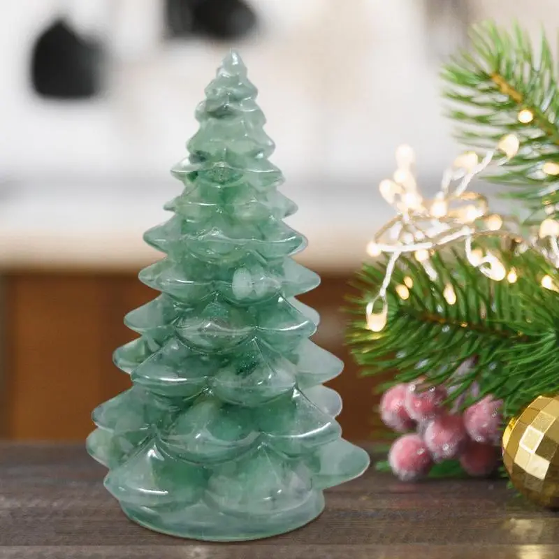 

Crystal Christmas Tree Crystal Crafts Christmas Tree Ornament Holiday Tree Sculptures Table Decorations festival gifts