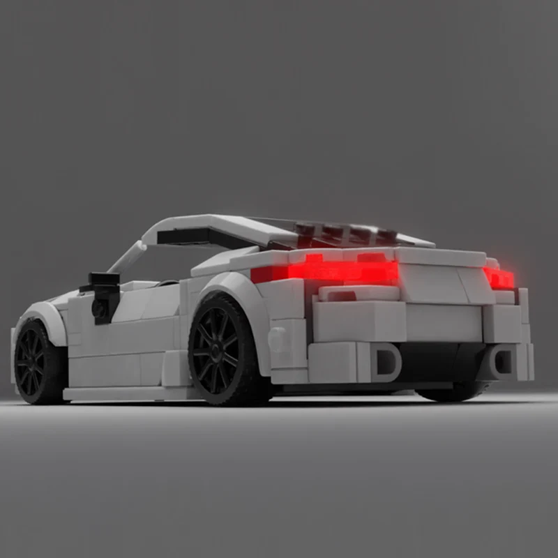 Speed Racing Auto Modell MOC Bausteine LC500 Hypercar Modulare Technologie Geschenke Urlaub Montieren Kinder Spielzeug Anzug