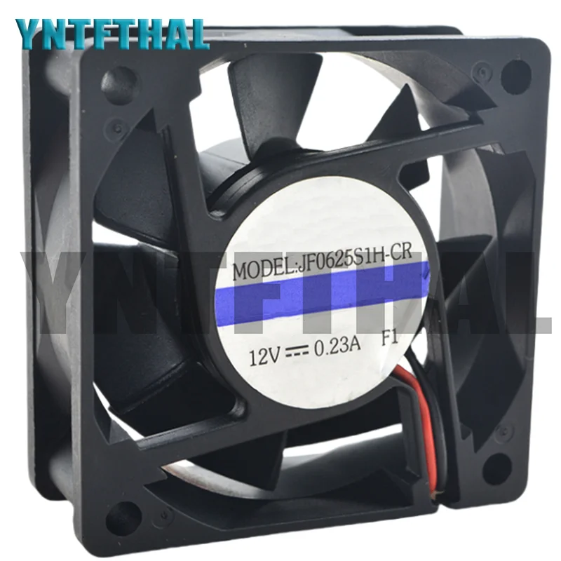 Neuer 12 V 0,23 A JF0625S1H-CR 6025 6 cm Lüfter