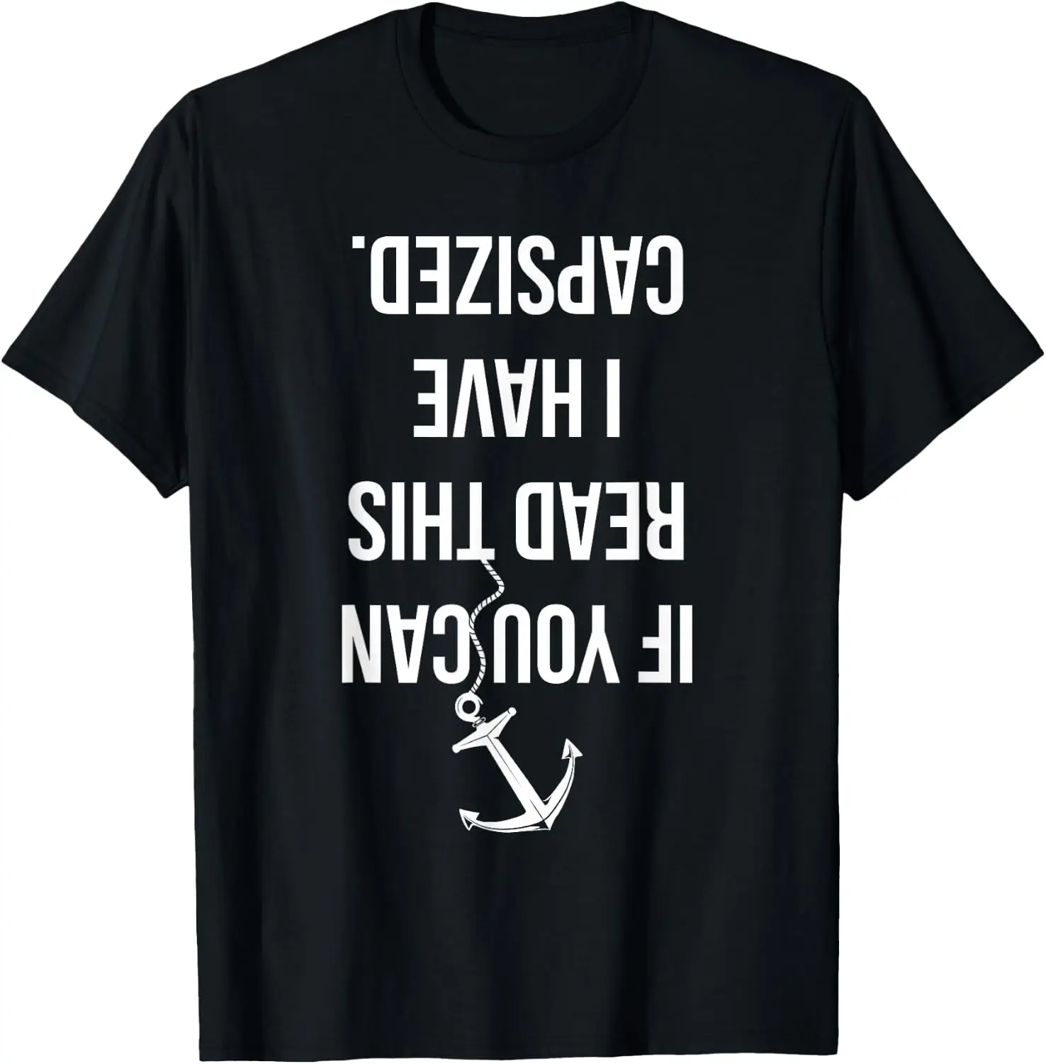 Men's Graphic Print T‑Shirt, Casual Short Sleeve Crew Neck Tees, Summer Daily Wear Soft Cotton Tops for Male. Funny Sailing Nautical Boating Sailboat Lover Gift Men Women T-Shirt