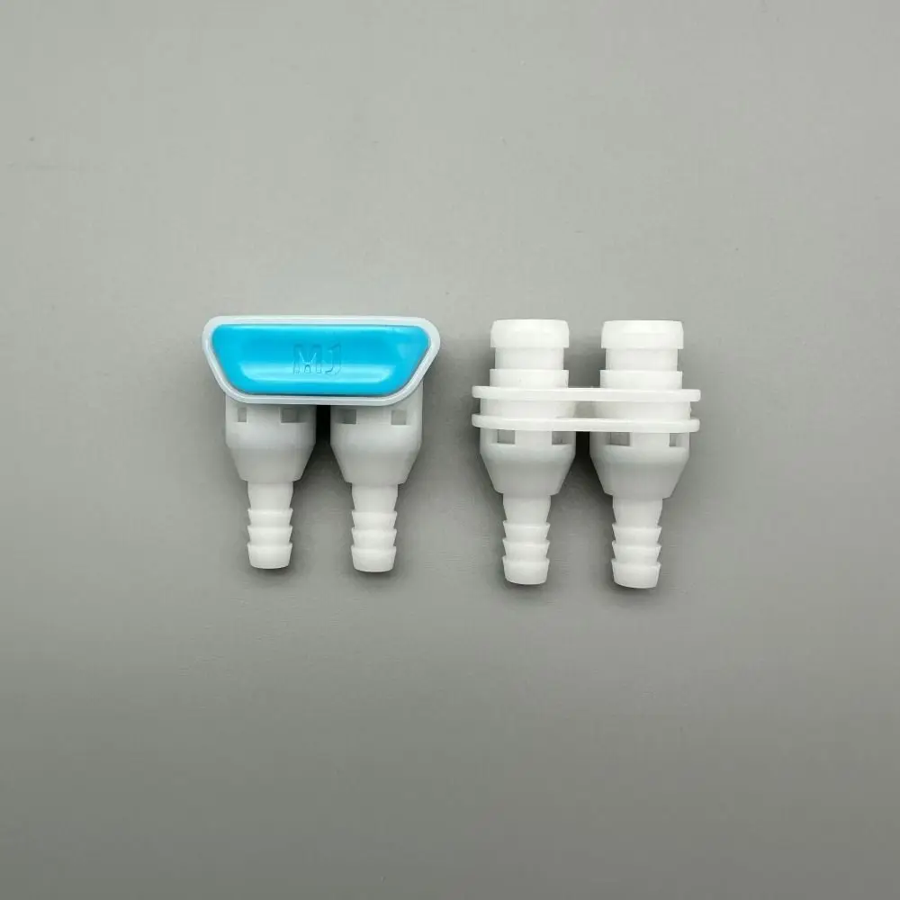 Schönheit Instrument Joint CPC Schnell Anschluss Barb Joint Wasser Injektion Joint Stop Ventil Doppel Rohr Anschluss Doppel Rohr