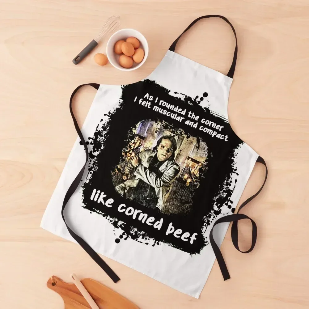 

Garth Marenghi - Corned Beef Apron Kitchens Accessories Chef jacket men christmas kitchen cloths Kitchen Accessories 2022 Apron
