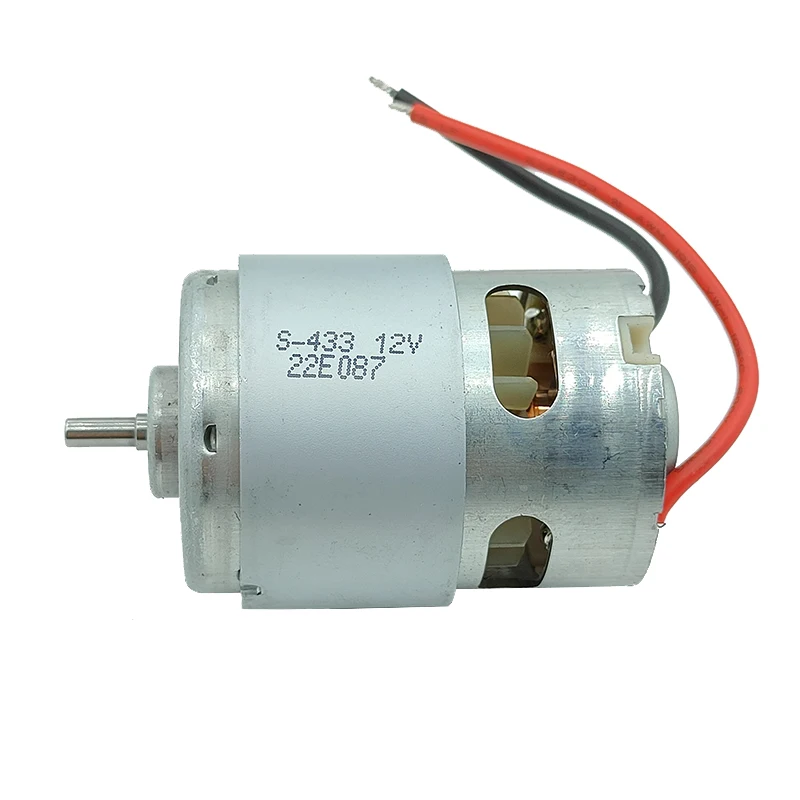 NICHIBO RS-755-8512 Electric Motor DC 6V-14.4V 12V 19300RPM High Speed High Power Front Ball Bearing Motor DIY Drill Garden Tool