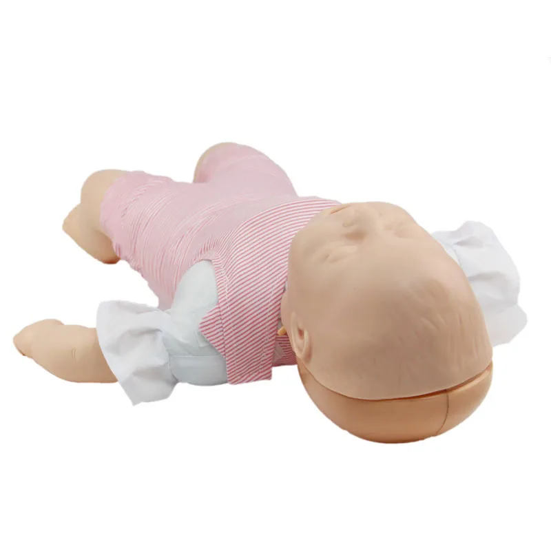 DARHMMY Baby Infarction Model Infant Airway Obstruction Training Manikin CPR Choking Manikin Medical Teaching Tool