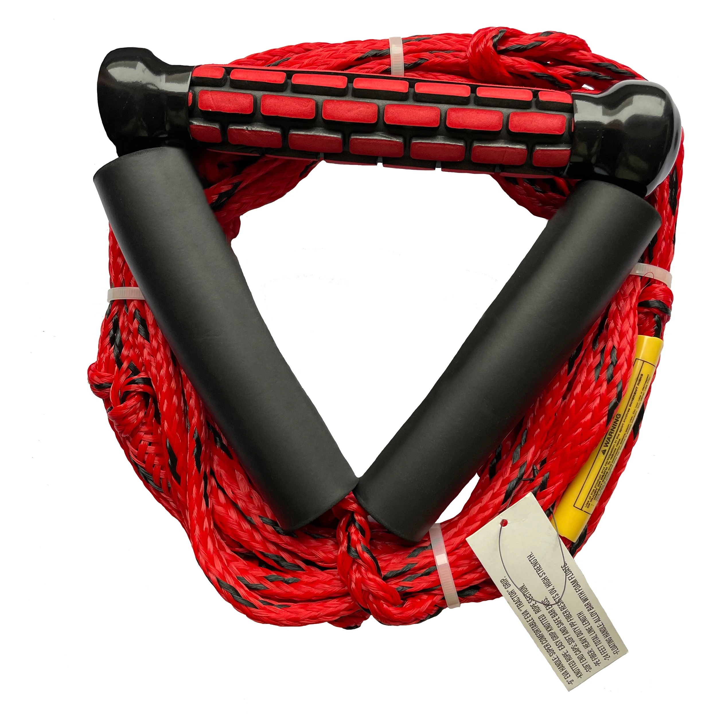 

23m/75ft PE ski rope wrapped with EVA NBR non-slip material High quality surfing products