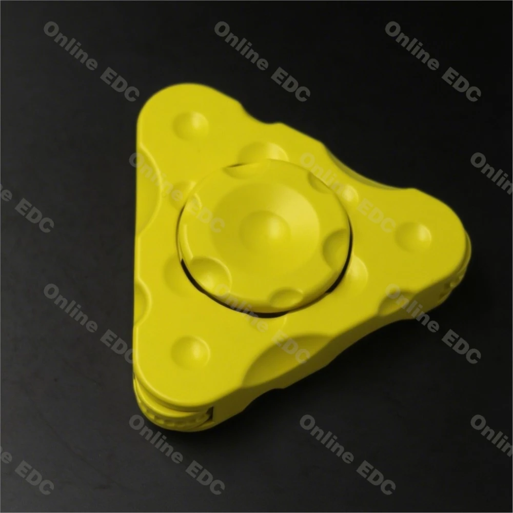 Gebrauchte EDC Toys OS&JOY mechanische Käse-Fidget-Spinner, Titan-Fidget-Spinner