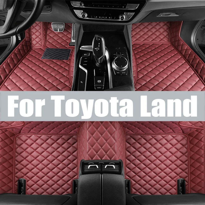 

Floor Mat for Toyota Land Cruiser Prado J150 LC150 2010~2023 Foot TPE Liner Carpet Pad Custom Waterproof Cover Rug trunk mat