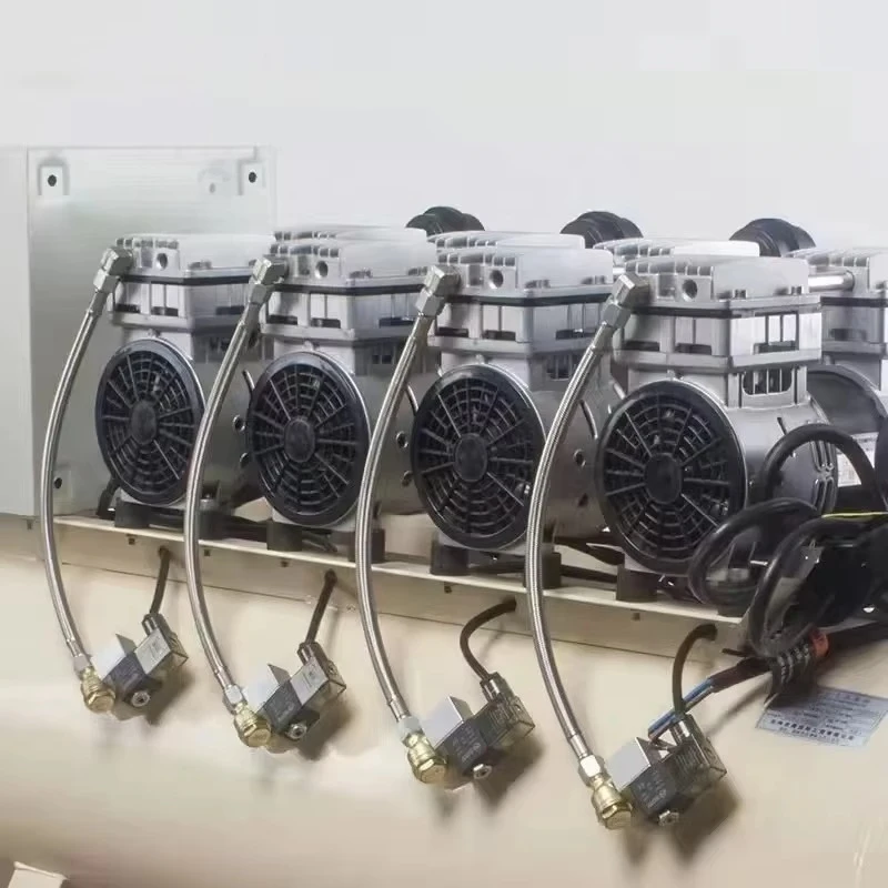 

Industrial grade oil-free silent air compressor large air pump