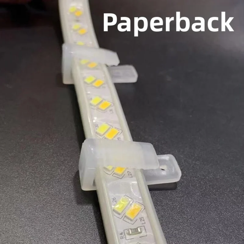LED3014/3528/5050Light Strip Clips Plastic Fixed Hard Buckle Clips Light Strip Line Clips