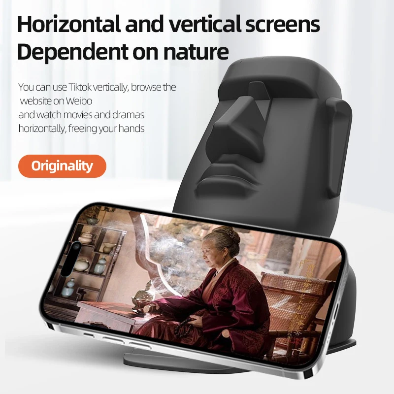 Creative Avatar 3-in-1 Multi-functional Mobile Phone Tablet Stand Piggy Bank Eyeglass Frame Dormitory Decoration