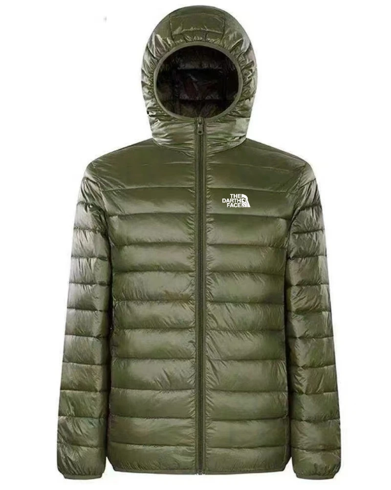 Abrigo grueso de gran tamaño con cremallera para hombre, chaqueta cálida de estilo callejero para exteriores, otoño e invierno, talla grande