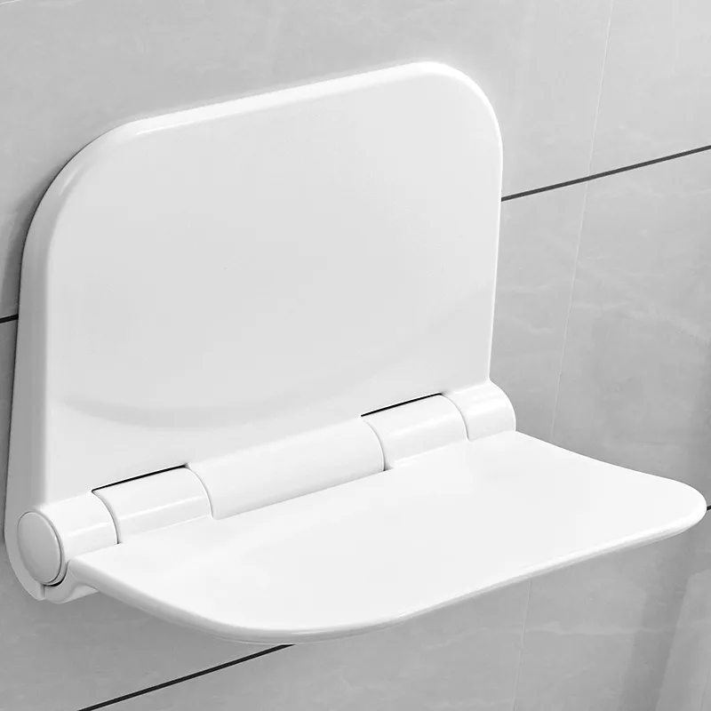 

Simple Japanese Porch Collapsible Bath Stool Wall-mounted Toilet Bathroom Elderly Pregnant Woman Bath Shower Stool