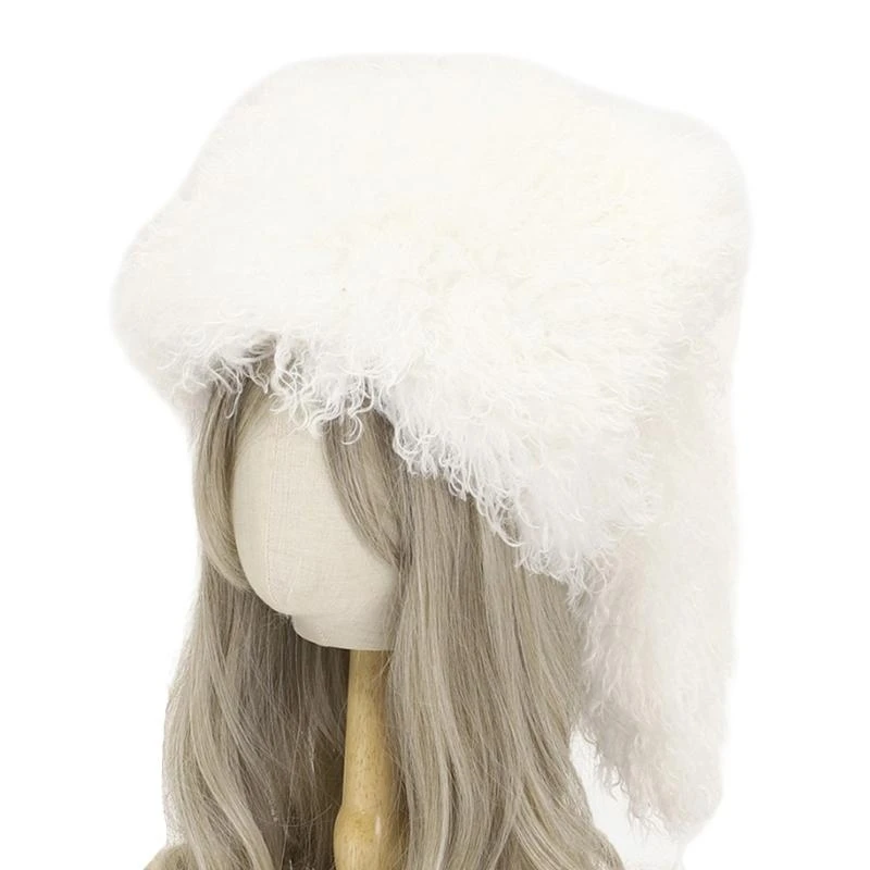 

Зимняя шапка унисекс на флисовой подкладке, складная конструкция, мягкая пушистая полиэстеровая текстура, тепло