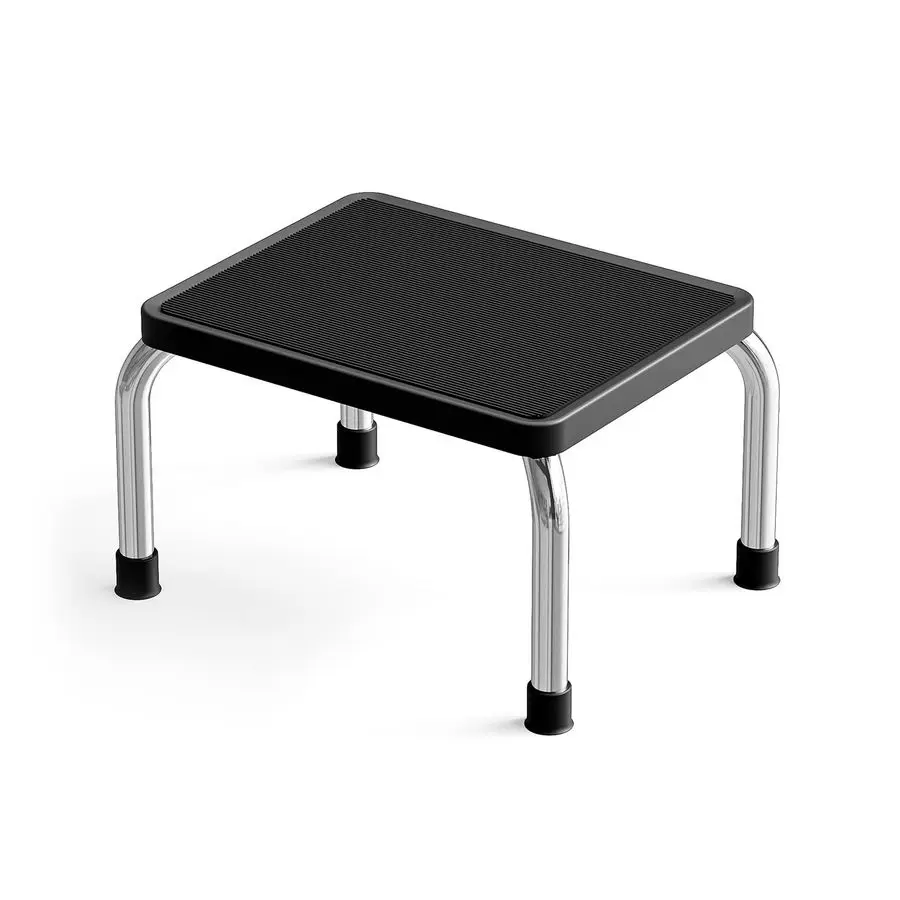 

Stool, HeavyDuty Steel Legs, 350 lb Capacity, Comfortable NonSlip Rubber seat Cushion, NonSlip Rubber feetAntiSkid Bathroom Stoo