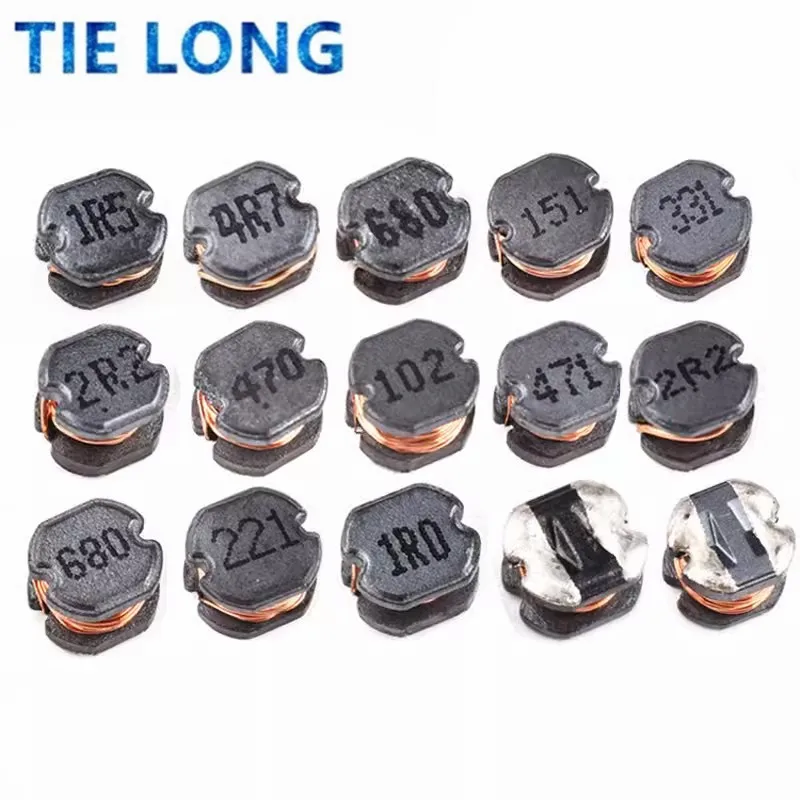 10pcs CD75 SMD Power Inductor 1R0 1R5 2R2 3R3 4R7 6R8 100 150 220 330 470 680UH UH MH 101 102 222 105 471 1 1.5 2.2 3.3 4.7 6.8