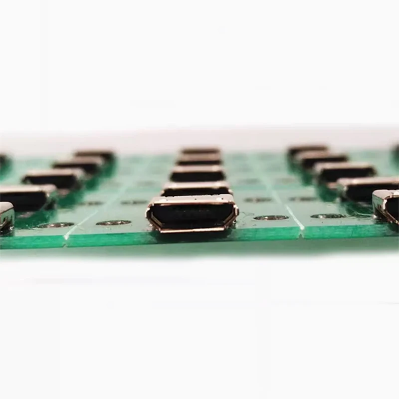 1PCS Micro USB To DIP Dual Pin Adapter Female Socket Connector B-Type PCB Conversion Board SMT Female Socket Test Board