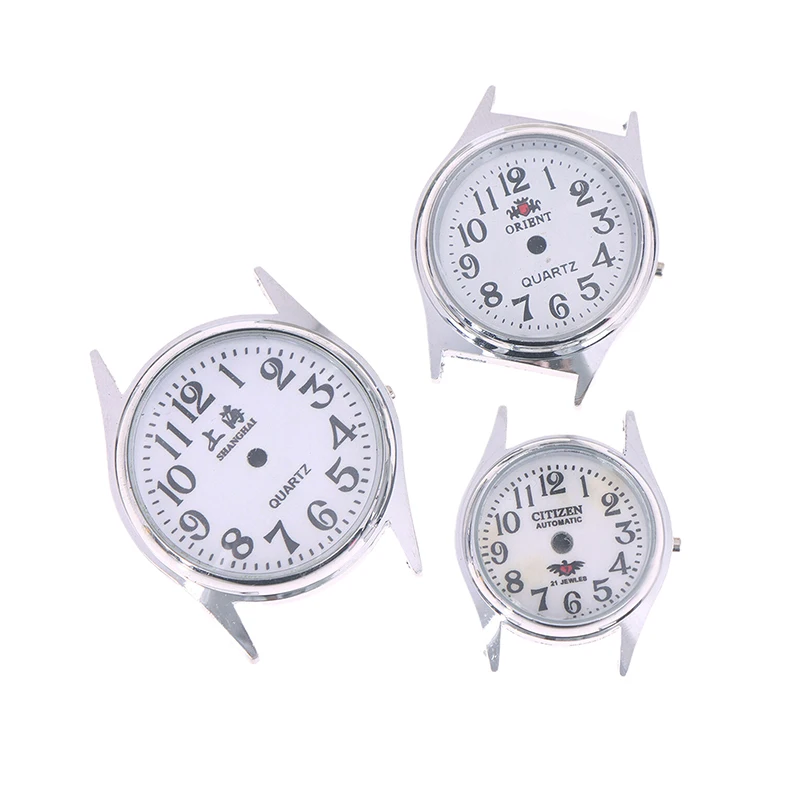 High Quality! 2035 Movement Case Quartz Watch Movement Case Simple Waterproof Case For Daily Use Metal Case Watch Case Silver