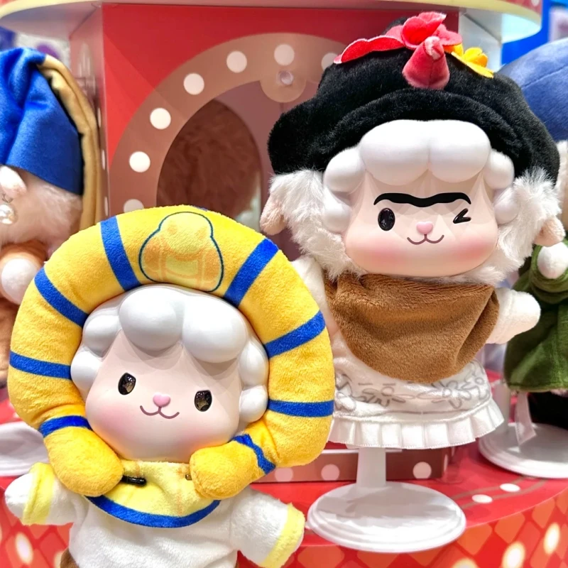 Genuine New Gyun Art Journey Series Blind Box Vinyl Face Plush Doll Mystery Box Backpack Pendant Bags Kawaii Ornaments Xmas Gift