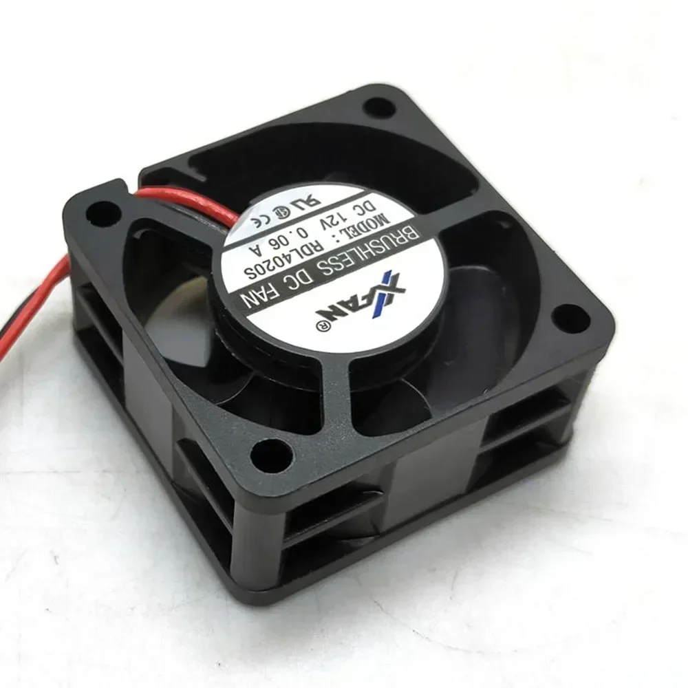

+New for 4020 12V Inverter Cooling Equipment Fan 4cm RDL4020S Ultra Static Sound 0.06a 40X40X20MM