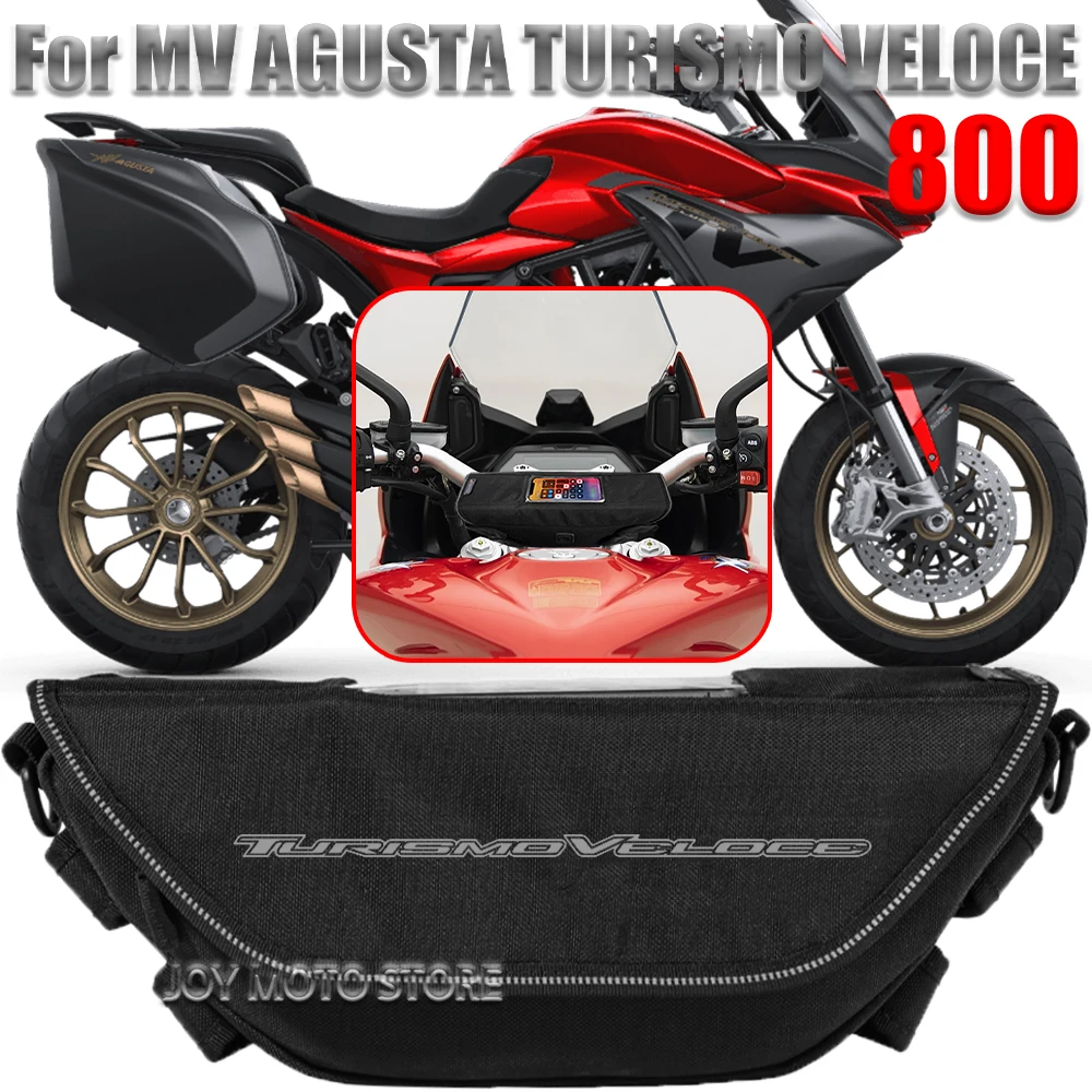 

For Mv Agusta Turismo Veloce 800 Motorcycle accessories tools bag Waterproof And Dustproof Convenient travel handlebar bag