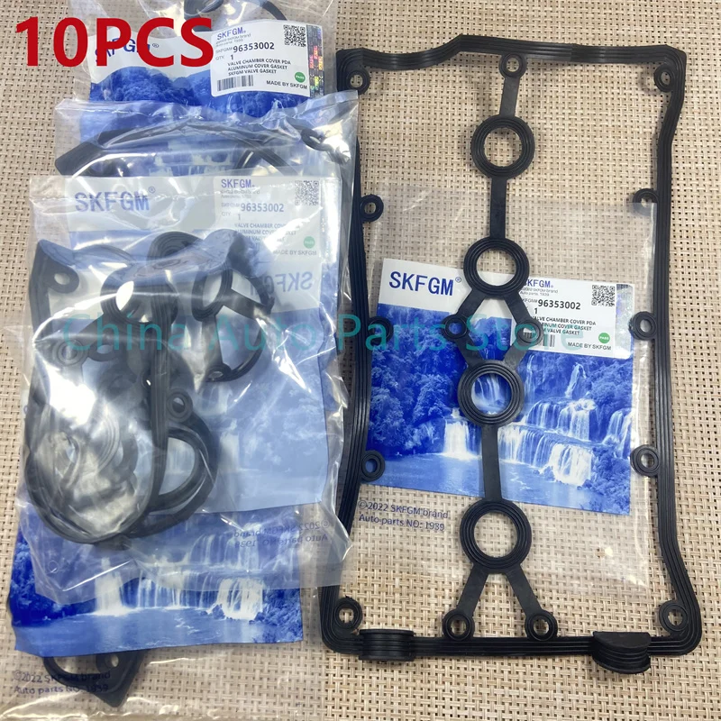 

~ (10 Pieces) Engine Aluminum Valve Cover Gasket For Buick Excelle 1.6L Chevolet Aveo Daewoo Kalos Lanos 96353002