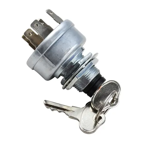 Ignition Switch John Deere Ignition Switch TCA22740 TCA15075 AM101561 Compatible with John Deere Gator Z235 Z255 Compatible with QuickTrak Mowers 600 647