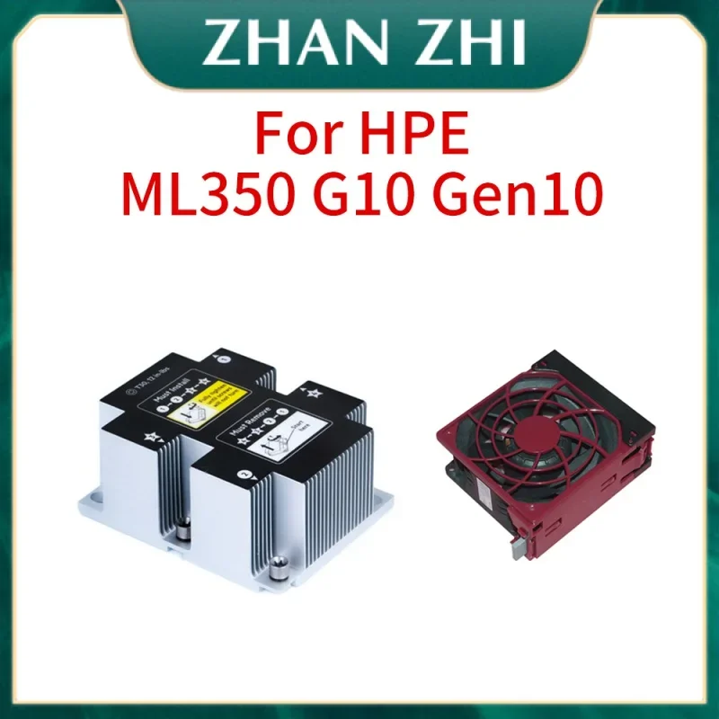 NEW for HPE ML350 G10 G10 Server CPU Heatsink Kit 879468-001 879343-001 879342-001 Cooling Fan 879151-001 879205-001 867626-001