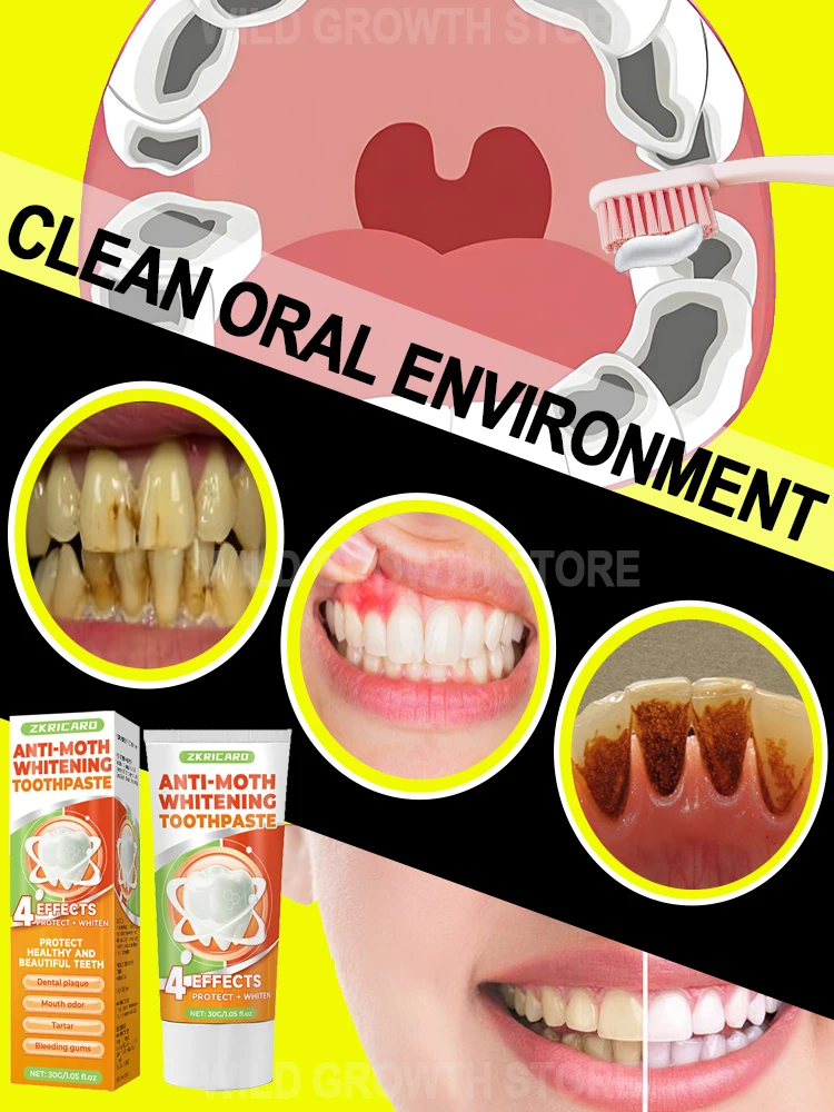 Clean the tooth surface and protect the gums