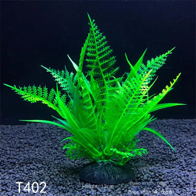 Aquarium Plants Decor Grass Underwater Plastic Artificial Aquatic Plants Ornaments For Fish Tank Aquarium Landscape Decoration