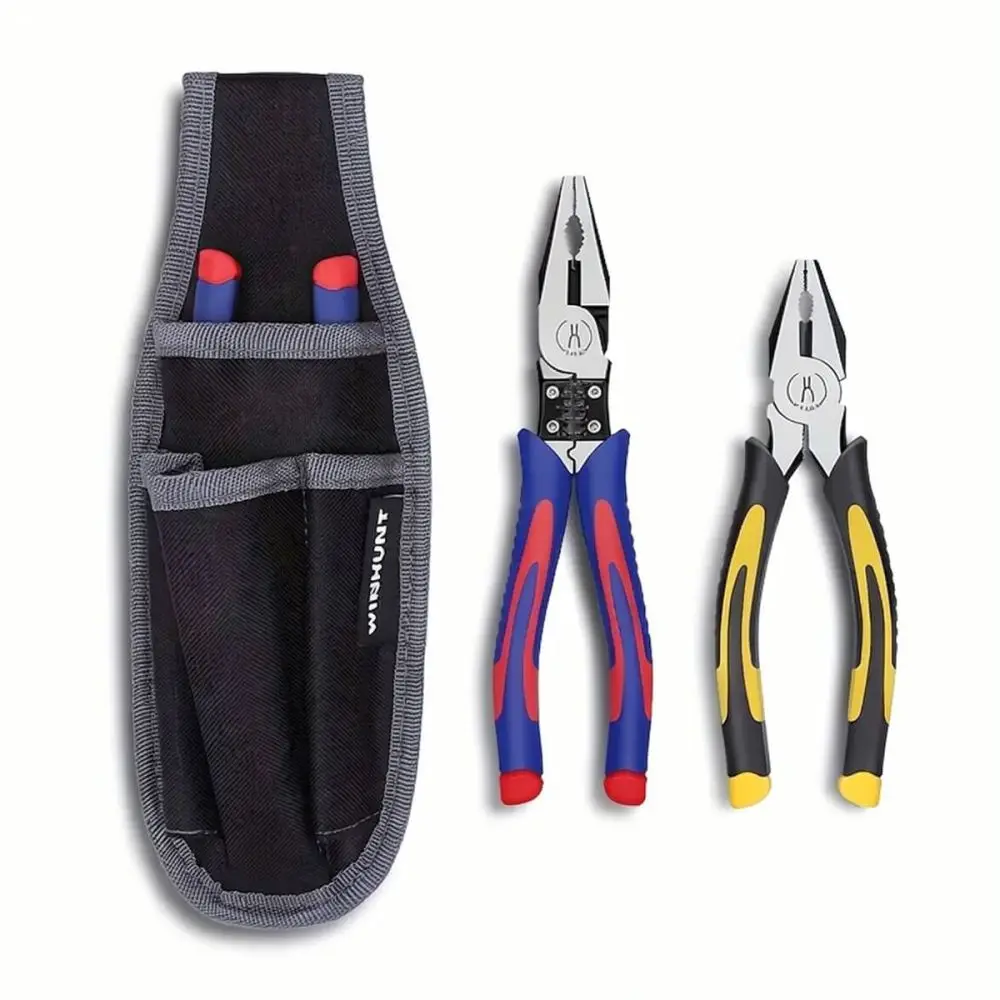 Multi Pocket Tool Waist Pouch Practical Oxford Storage Organizer For Electrician Carpenter Hardware Repair Bag Case