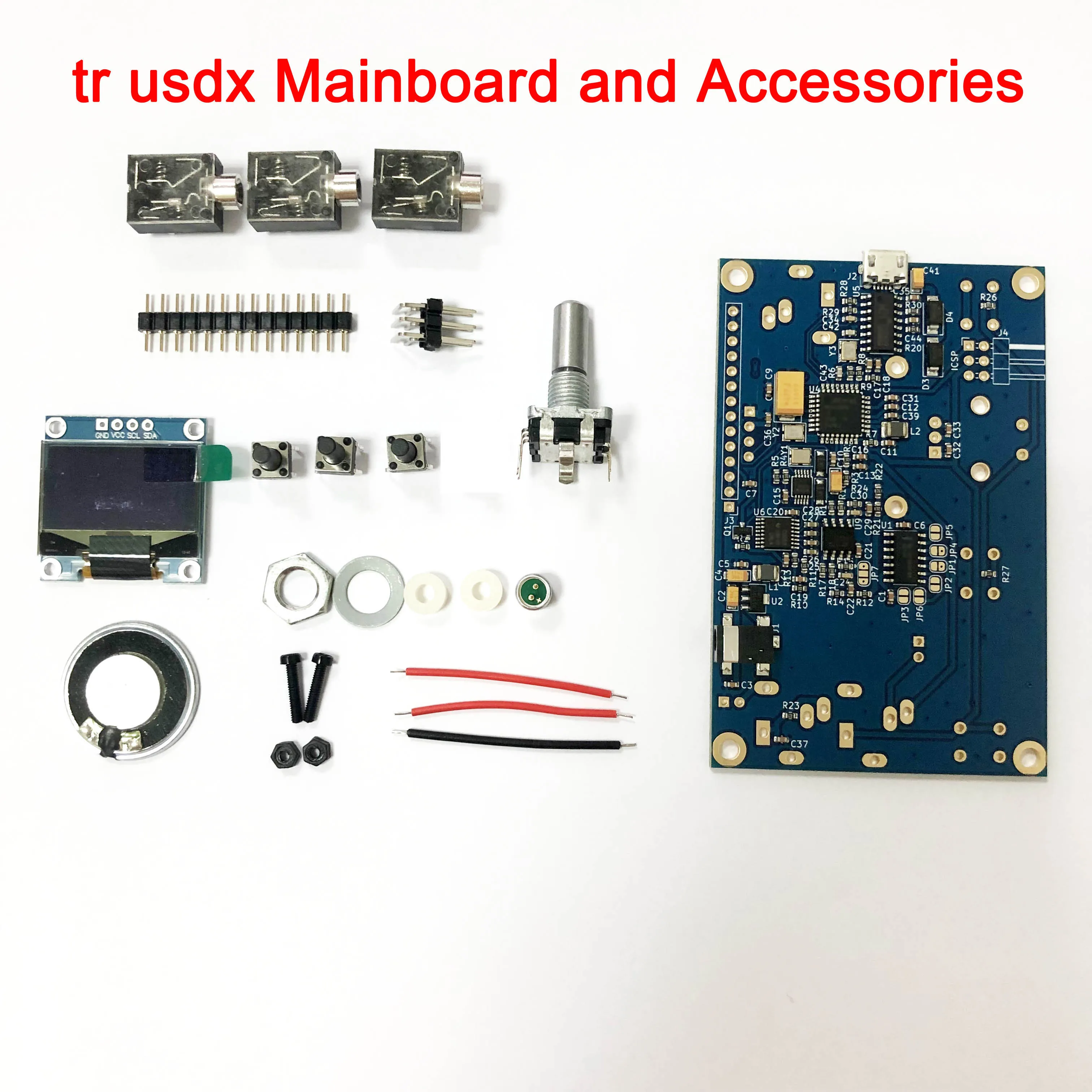 (Tr) USDX Usdx Transceiver Hi Band และวงดนตรีคลาสสิกชุดโดย PE1NNZ และ DL2MAN ประสิทธิภาพใน70-75% Region