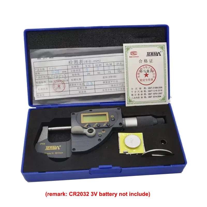 

ETOPOO 0-25 * 0.001 fast forward digital micrometer, digital lever micrometer outer diameter digital micrometer