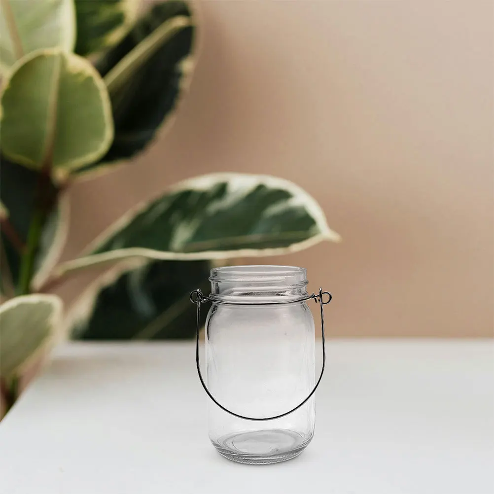 

15Pcs Stainless Steel Jar Hangers Compatible with 70mm Mason Jars Kitchen Storage Camping Wire Hanging Handles