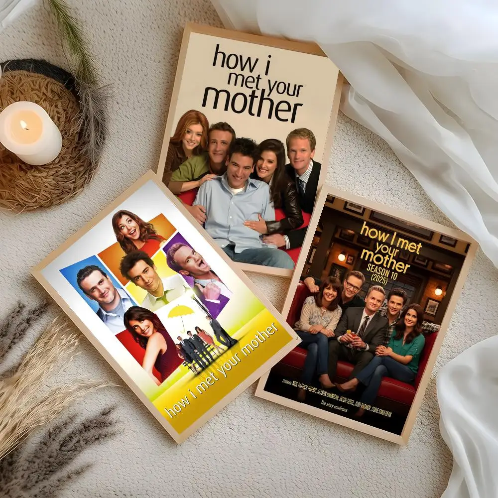 TV Series How I Met Your Mother Poster Print Wall Art Pictures Canvas Painting Living Room Bedroom Home Decor