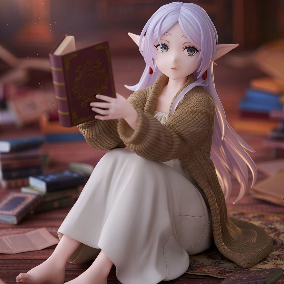 Frieren Beyond Journey's End Frieren Аниме Фигурка Настольная Милая без ночного костюма Фрирен Фигурка Модель Кукла Подарочная игрушка