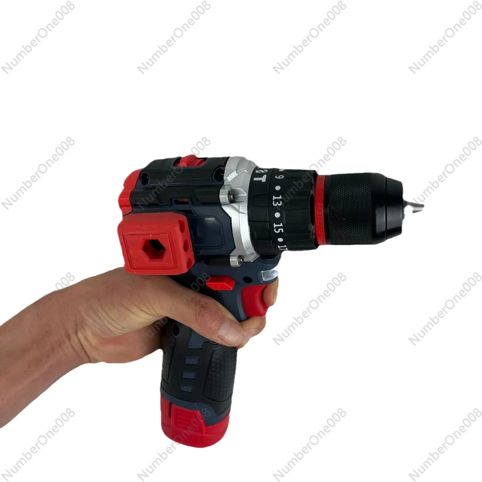 

16.8V Brushless Impact Drill - Cordless Electric Screwdriver with LED Light for Home DIY & Professional Use