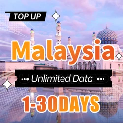 Dados de alta velocidade Internet Unlimited SIM Card, Malásia Kuala Lumpur, 4G SIM Card Suporte