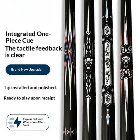 Taco de billar profesional de arce de 58 pulgadas, agarre envolvente de cuero profesional, junta de liberación rápida, incluye accesorios de estuche rígido