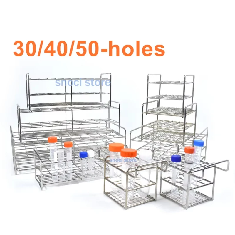 Lab Wire Test Tube Rack，test Tube Rack，12/20/30/40 Holds，Tubes With 13-40mm Diameter,Multi-specification For Lab Supplie，1Piece