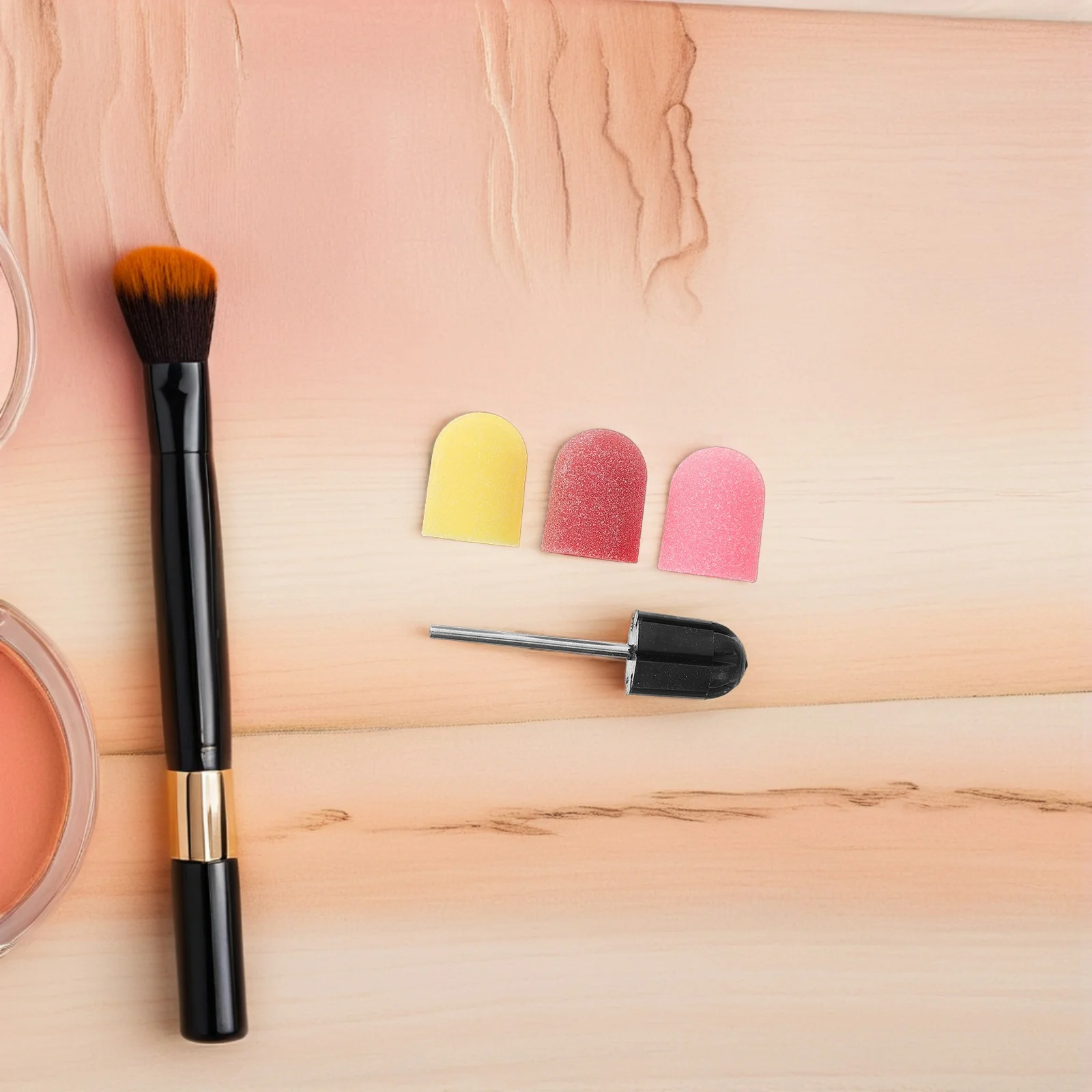 Sanding Caps 13Mm Fine Grit Replacement Grinding Heads For Electric Nail Drill Manicure Pedicure Acrylic Gel Nail Care