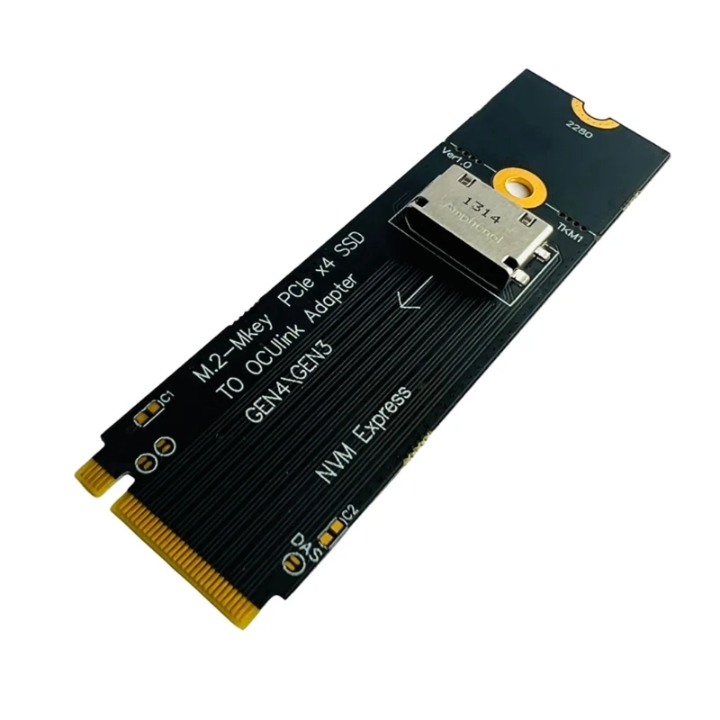 462E M.2 NVME to ocul SFF 8612 Converter for 2.5in NVME U.2(SFF 8639)SSD Adapter