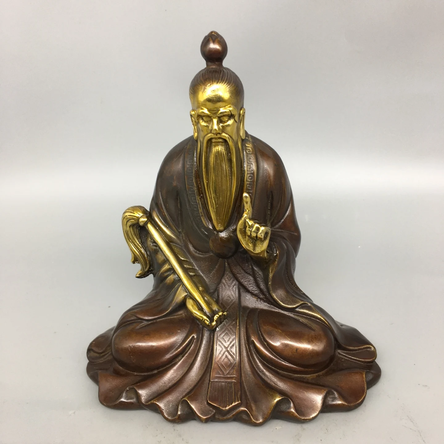

Bronze gilded decorations for the home worship of Tai Shang Lao Jun