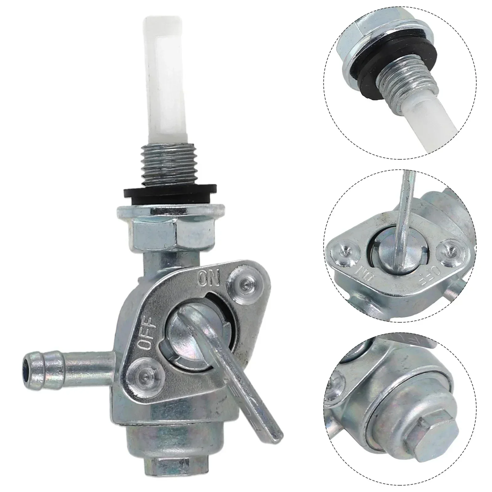 On/Off Of Fuel Valve Tap Switch For Gasoline Generator Fuel Tank 2-3KW/5-8KW Motorcycle Scooter Fuel Tap Gas Petrol Valve Tool