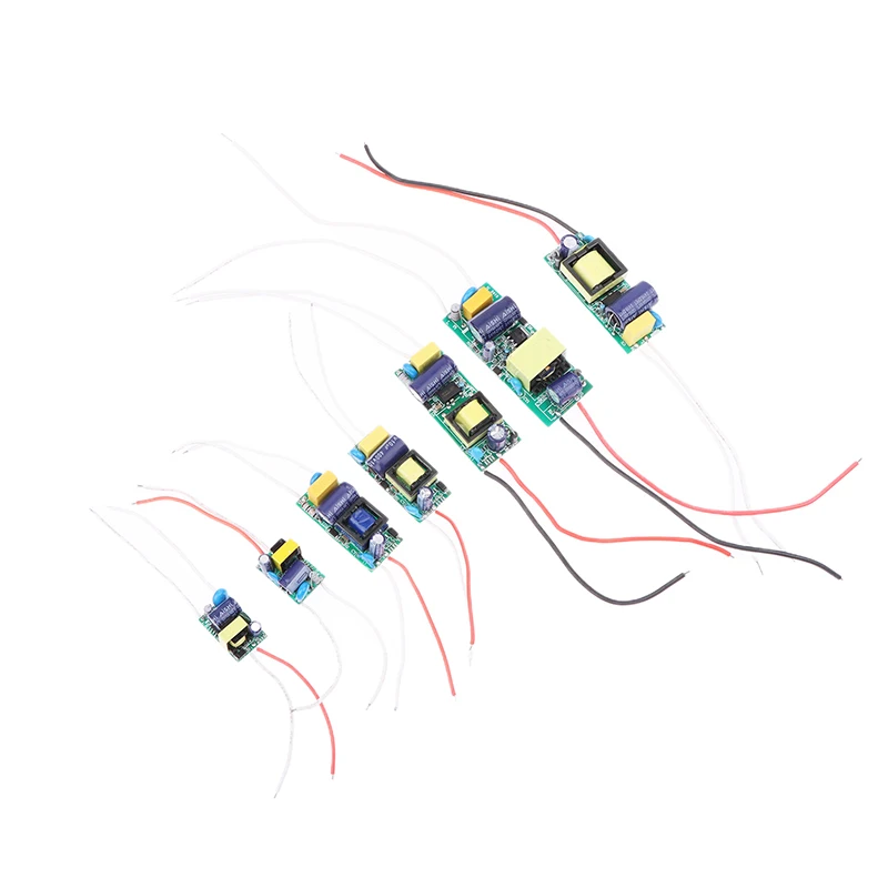 LED Driver 300mA Board 1-3W 5W 4-7W 8-12W 12-18W 18-25W 25-36W LED Power Supply Unit Lighting Transformers For DIY LED Light